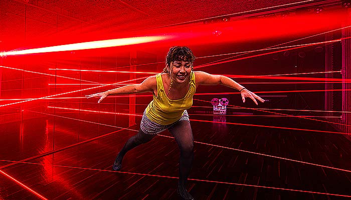 Laser escaperoom